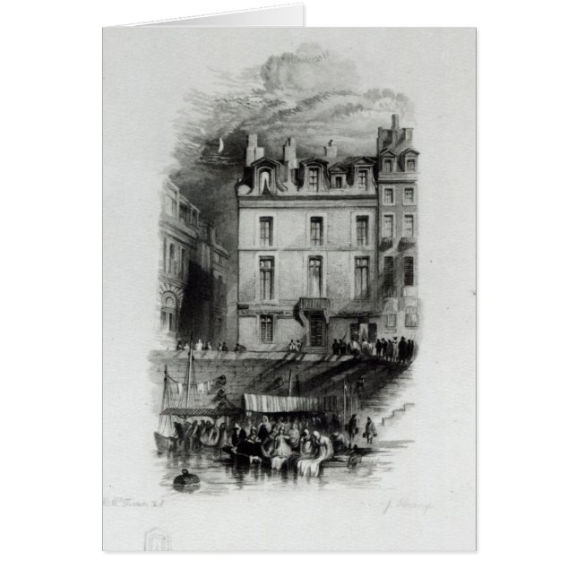 Napoleons Unterkünfte auf dem Quai Conti, 1834-36 (Vorne)
