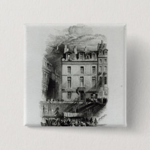 Napoleons Unterkünfte auf dem Quai Conti, 1834-36 Button