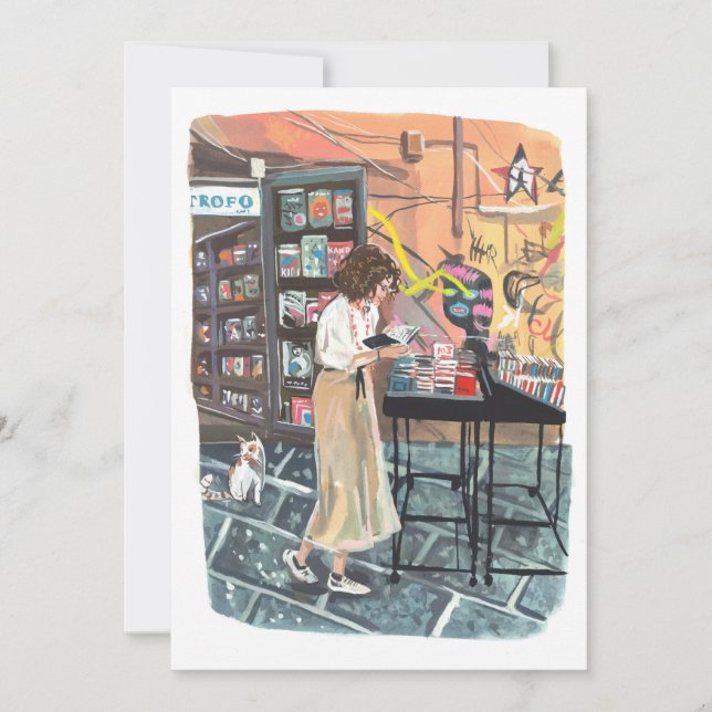 Napoli Bookstore Einladung (Vorderseite)