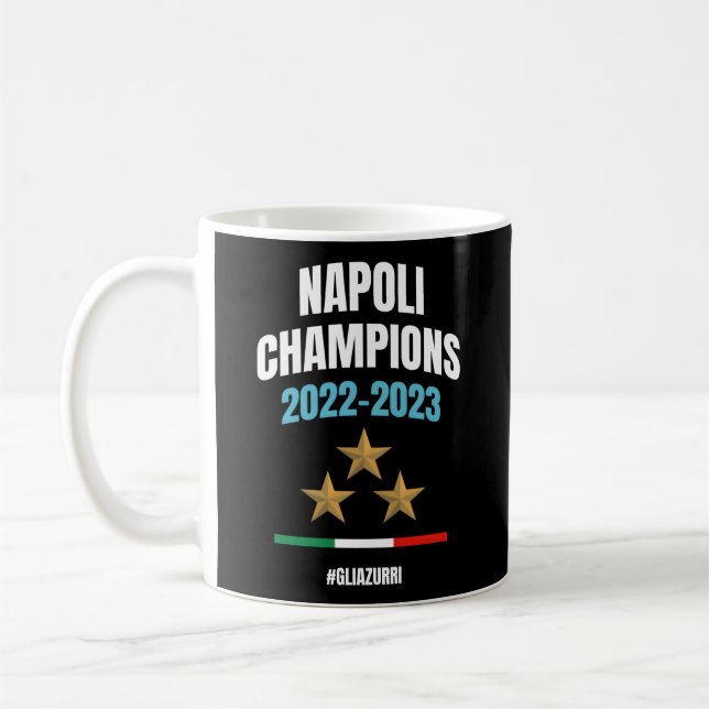 Napoli Champions 2022-2023 Kaffeetasse (Links)