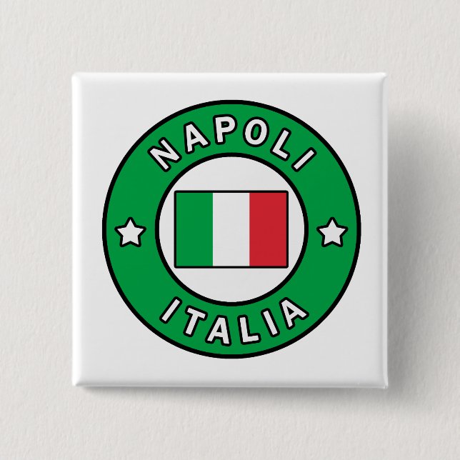 Napoli Italia Button (Vorderseite)