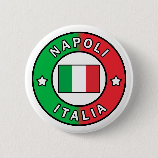 Napoli Italia Button (Vorderseite)