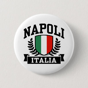 Napoli Italia Button