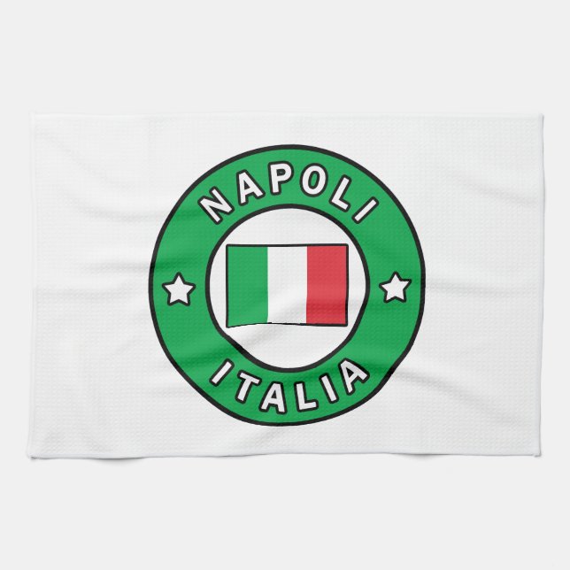 Napoli Italia Geschirrtuch (Horizontal)