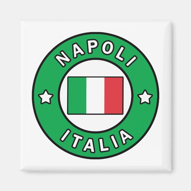 Napoli Italia Magnet (Vorne)