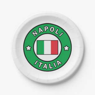 Napoli Italia Pappteller