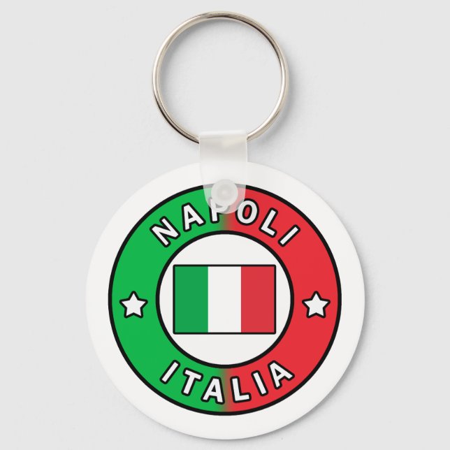 Napoli Italia Schlüsselanhänger (Vorderseite)