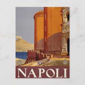 Napoli, Italien Vintage Travel Postcard Postkarte