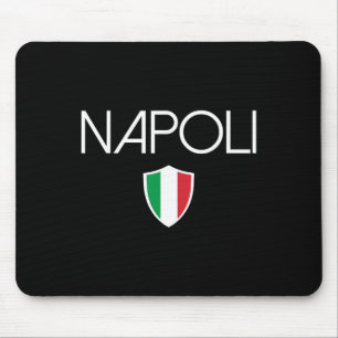 Napoli Italienische Flagge Neapel Italien Fußball  Mousepad