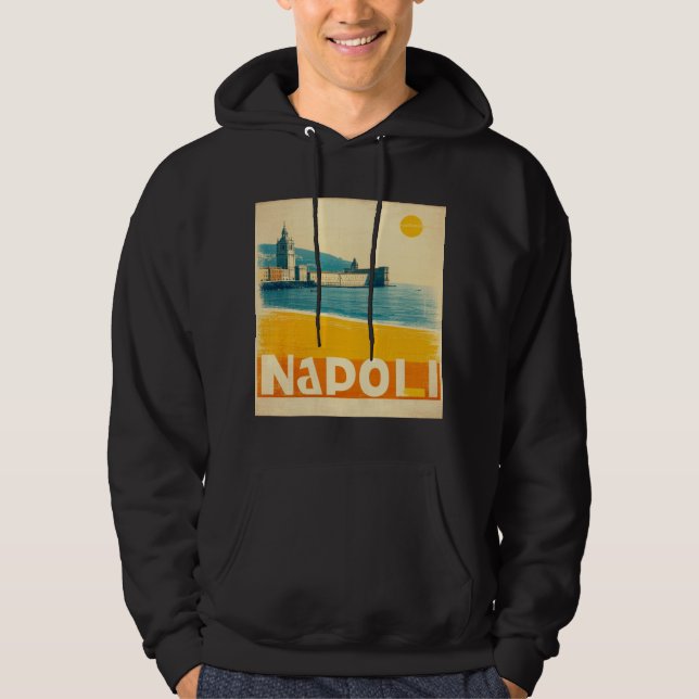 Napoli - limitierte Ausgabe, zeitloser Stil Hoodie (Vorderseite)
