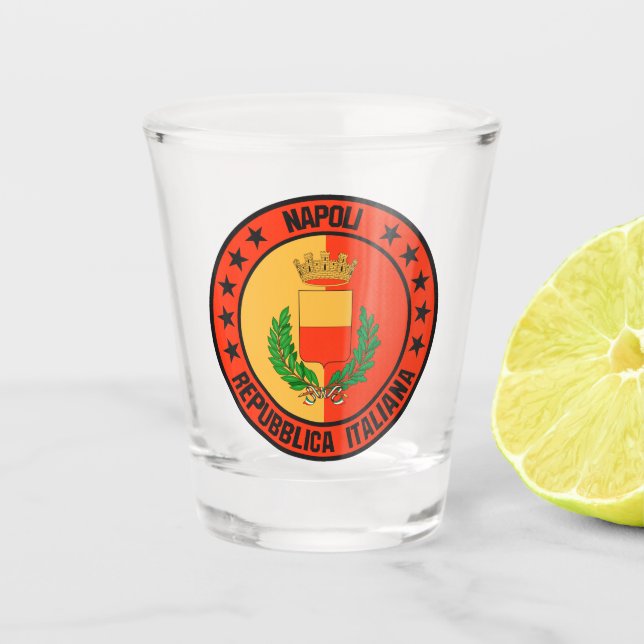 Napoli Schnapsglas (Vorderseite)