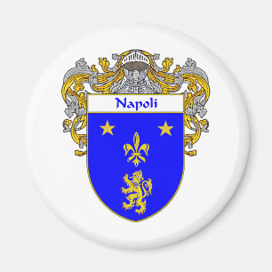 Napoli-Wappen (mantled) Magnet