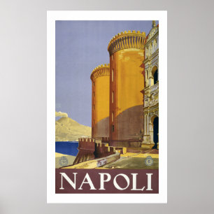 Napoli (weiß) poster