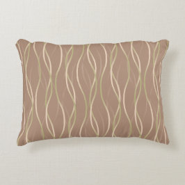 Napolitano Macchiato Pistachio Ribbons und Schatte Dekokissen