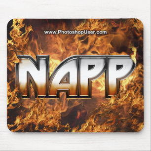 NAPP Mousepad - Feuer-Version