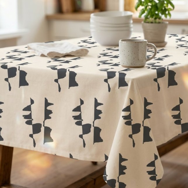 Nappe Premium Abstrait Dual Face Tischdecke (Von Creator hochgeladen)