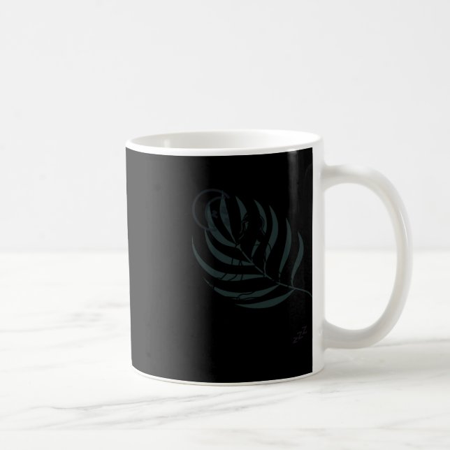 Napper-Aufkleber für die Achtsamkeitsstufe Kaffeetasse (Rechts)