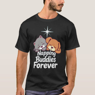 Napping Buddies Forever - T - Shirt-Design T-Shirt