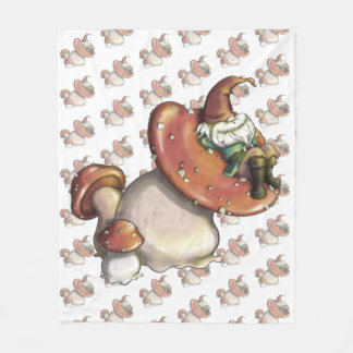 Napping Gnome Fleecedecke