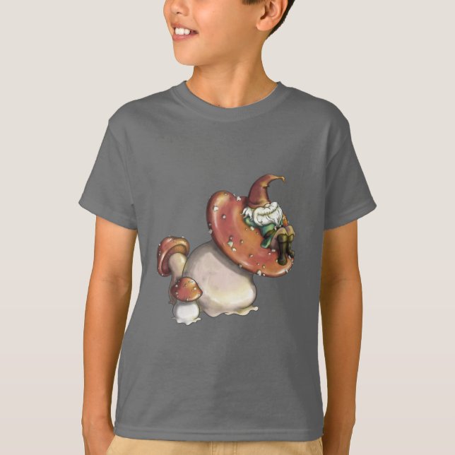Napping Gnome T-Shirt (Vorderseite)