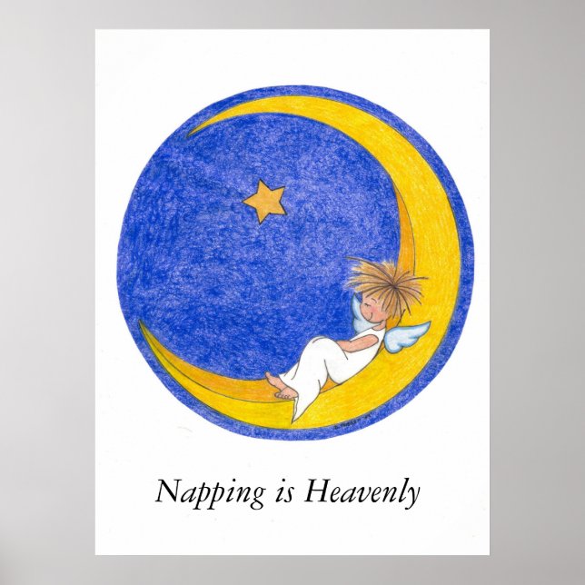 Napping ist Himmlisch Poster (Vorne)