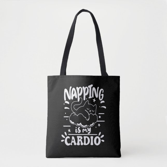 Napping ist mein einfaches, lustiges Katzen-Design (Vorderseite)