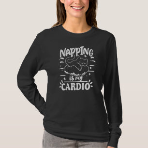 Napping ist mein einfaches, lustiges Katzen-Design T-Shirt