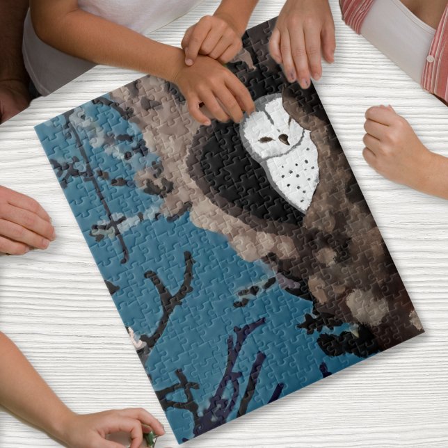 Napping Owl - Puzzle (Von Creator hochgeladen)