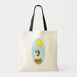 Napping Pinguin in der Sonne Tragetasche