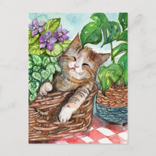 Napping-Therapie Postkarte (Vorderseite)
