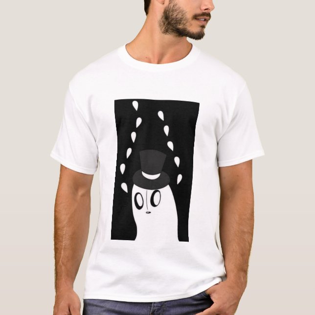 napstablook T-Shirt (Vorderseite)