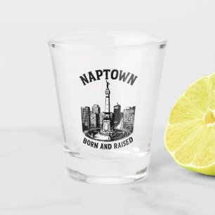Naptown Indianapolis Indiana Glassware Schnapsglas
