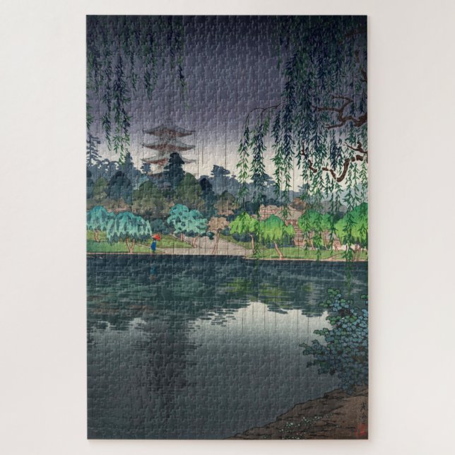 Nara Kofukuji Temple von Tsuchiya Koitsu Puzzle (Vertikal)