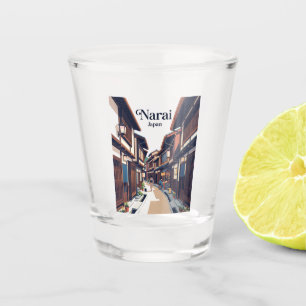 Narai-juku-Gasse Japan Schnapsglas