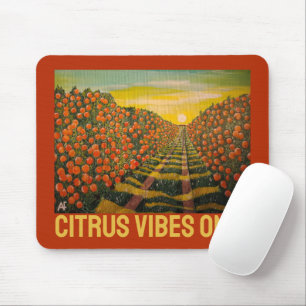 Naranjas de Valencia Gemälde von Alfred Fox Mousepad