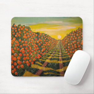 Naranjas de Valencia Gemälde von Alfred Fox Mousepad