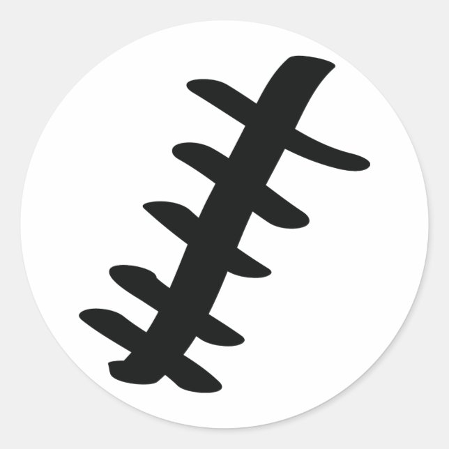 Narbe Runder Aufkleber (Vorderseite)