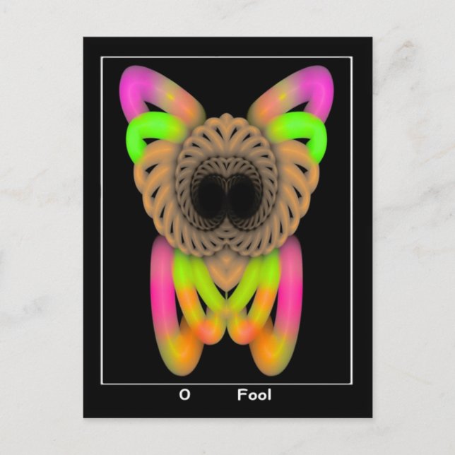 Narbe-Tarot-Karte Hinweiskarte (Vorderseite)