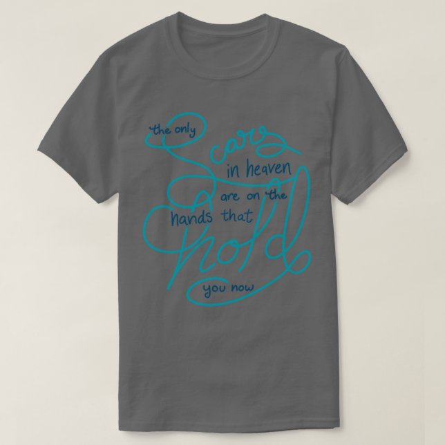Narben im Himmelblau T-Shirt (Design vorne)
