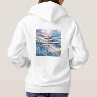 Narben in Narben - Resilienz-Bekräftigung Hoodie