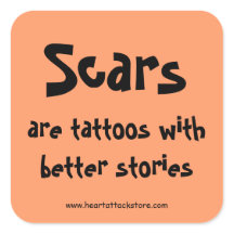 Narben sind Tattoos mit einer besseren Geschichte