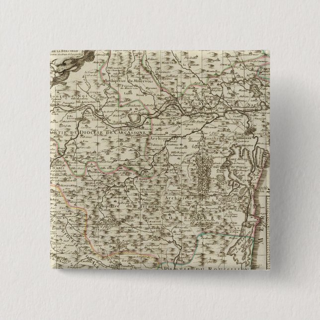 Narbonne Frankreich 2 Button (Vorderseite)