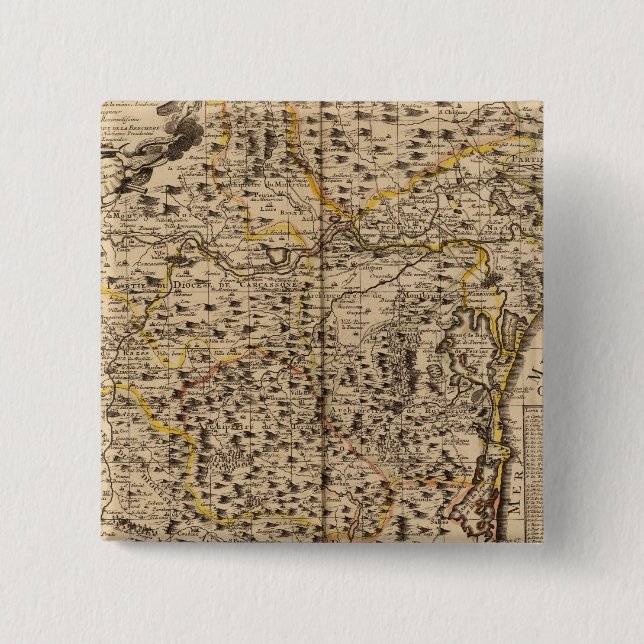 Narbonne Frankreich Button (Vorderseite)