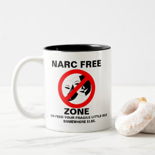 Narc Freihafengebiet-Kaffee-Tasse Zweifarbige Tasse