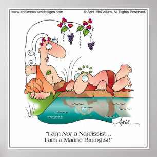 NARCISSIST Druck bis April McCallum Poster