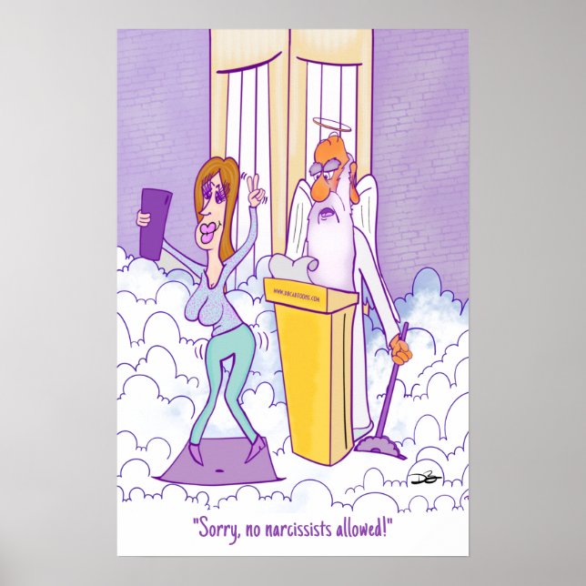 Narcissist Poster (Vorne)