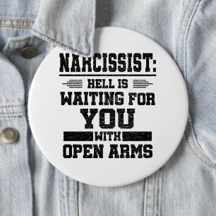 Narcissist Survivor Button