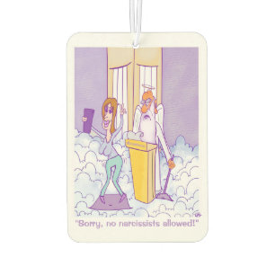 Narcissistans Car Air Freshener Autolufterfrischer