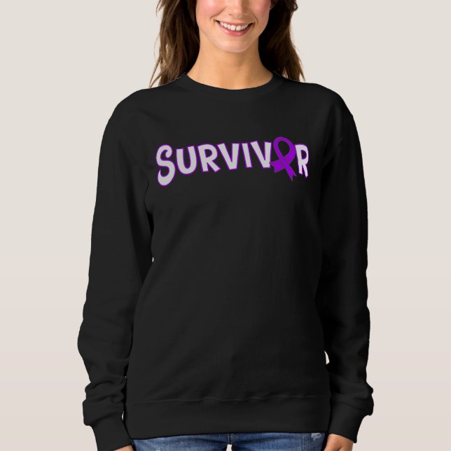 Narcissistic Abuse Survivor Domestic Violence Awar Sweatshirt (Vorderseite)