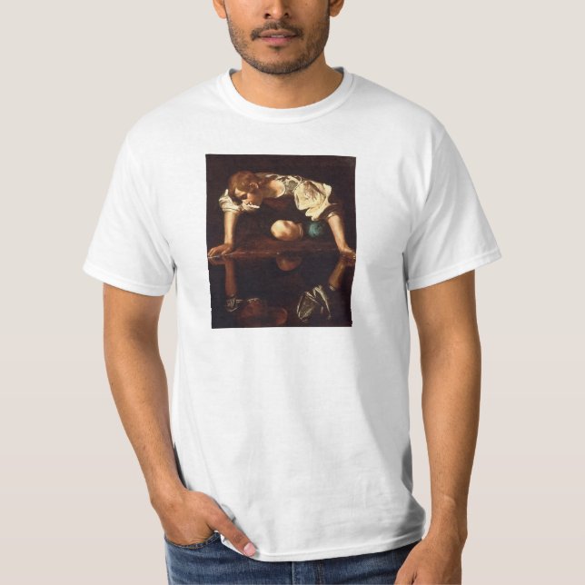 Narcissus Caravaggio T-Shirt (Vorderseite)